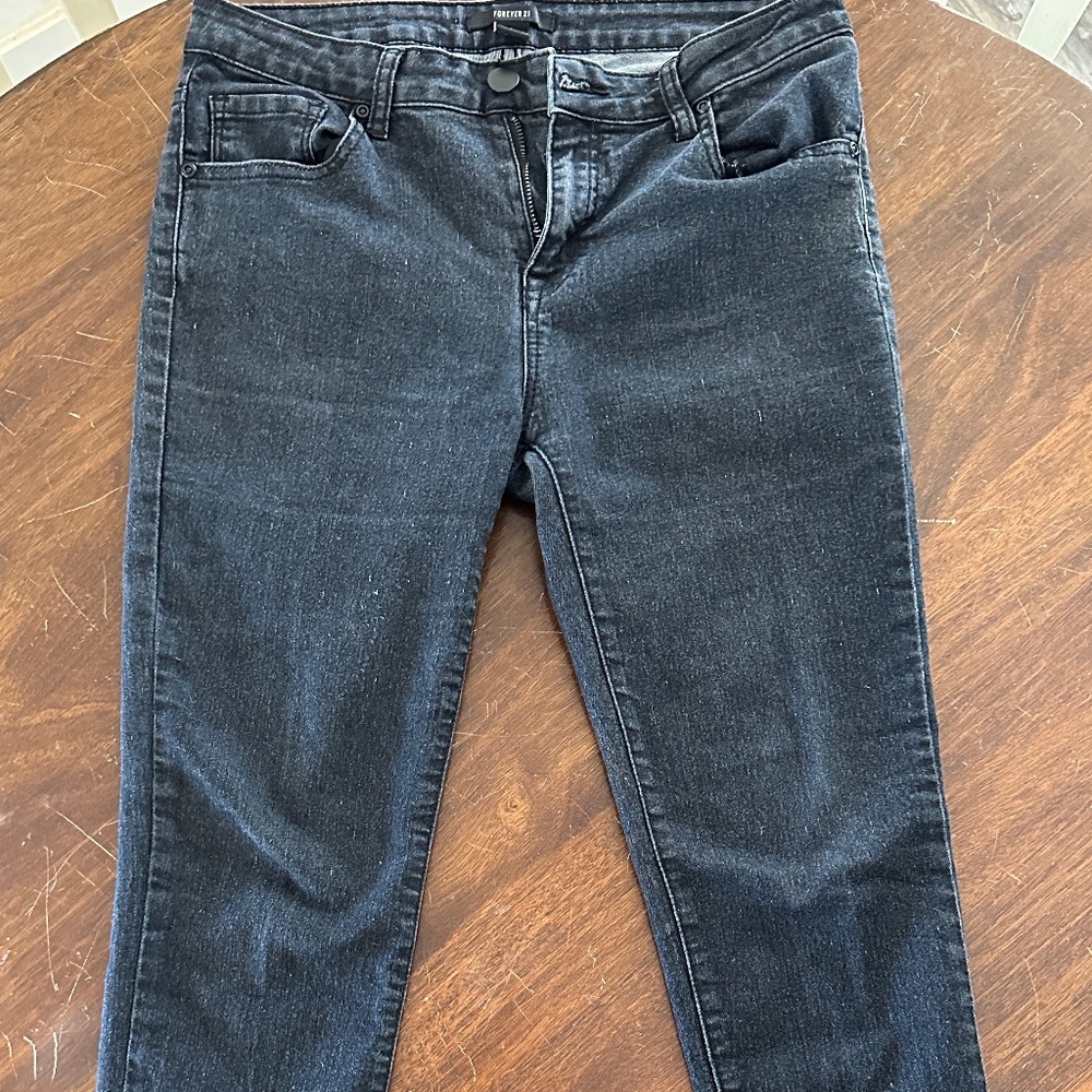 Forever 21 High Rise Skinny Jeans